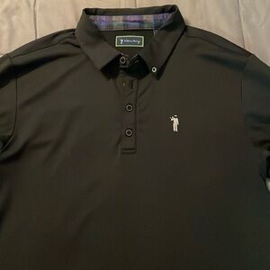 Black William Murray golf shirt